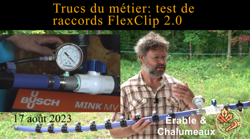 vidéo truc du métier test FlexClip2.0